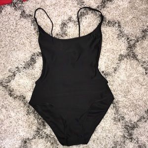 Black one piece